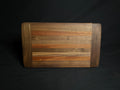 Handcrafted Striped Walnut & Mahogany Cutting Board